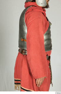  Photos Medieval Roman soldier in plate armor 1 Medieval Soldier Roman Soldier leather belt plate armor red gambeson upper body 0008.jpg
